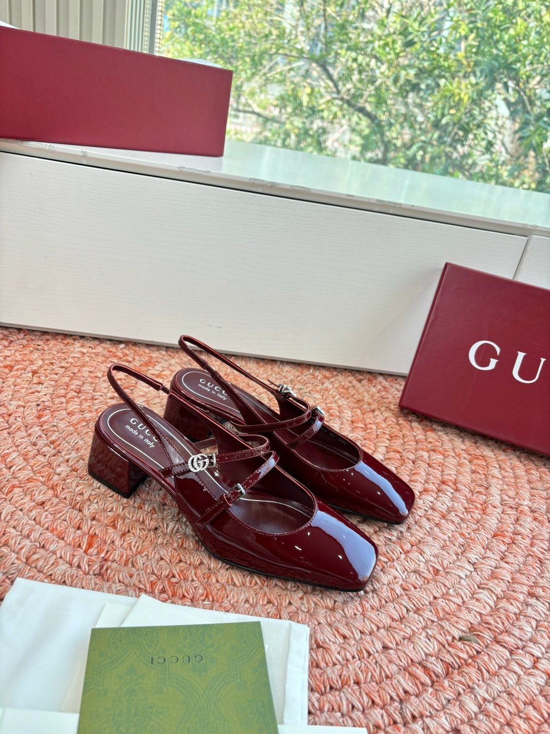 GUCCI women's platform slippers with a headbandB6033106 - Image 5