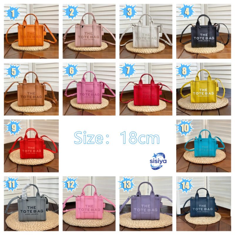 Marc Jacobs Grained Calfskin Mini The Tote Bag B6031001