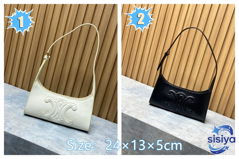 Celine Smooth Calfskin Cuir Triomphe Shoulder Bag B6032104