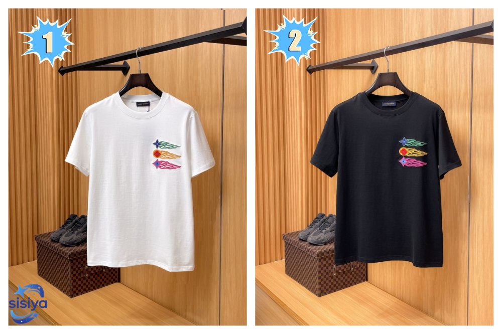 Louis Vuitton embroidered cotton T-shirt M6030404