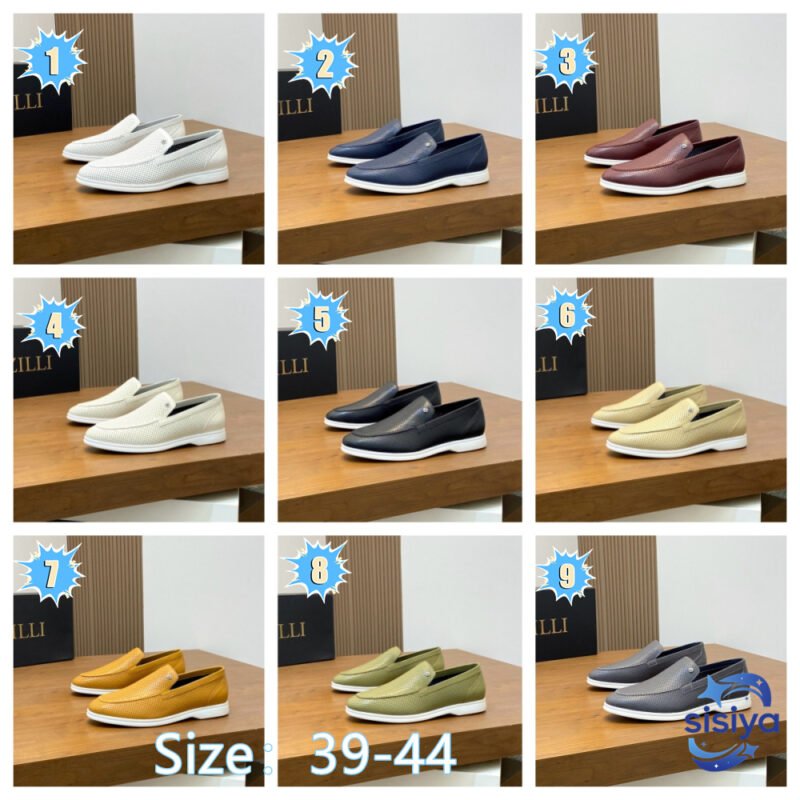 ZILLI French high-end men's shoes made of natural latex materialB6031707