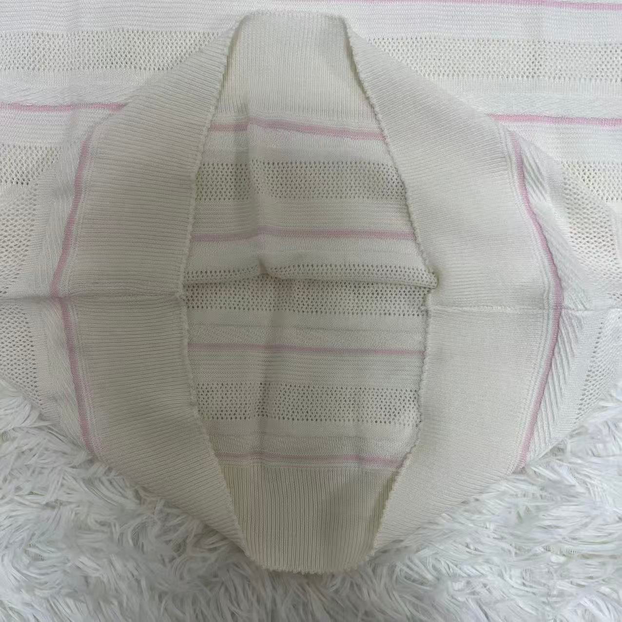 Loewe white striped top W6040401 - Image 4