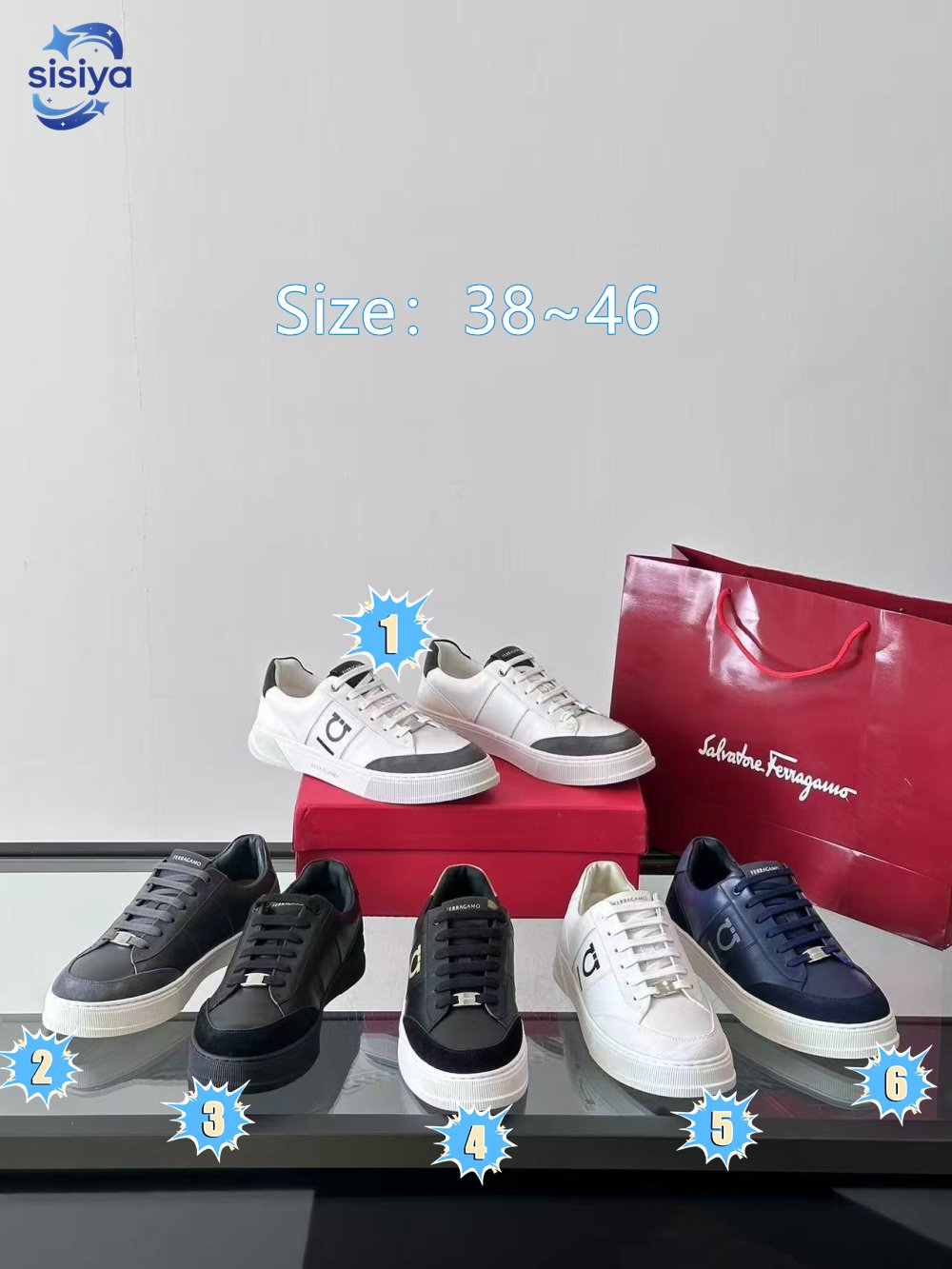 Ferragamo Low cut sneaker B6040401