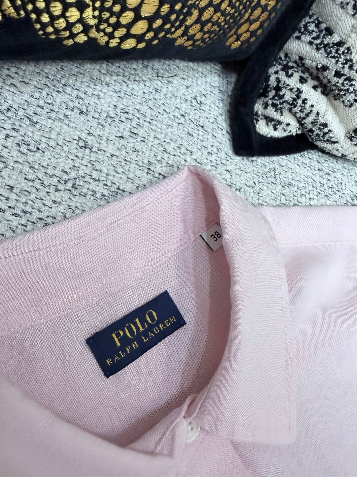 Polo 26 New Color Logo Embroidered Pointed Collar Buttoned Long SleeveM6040603 - Image 8