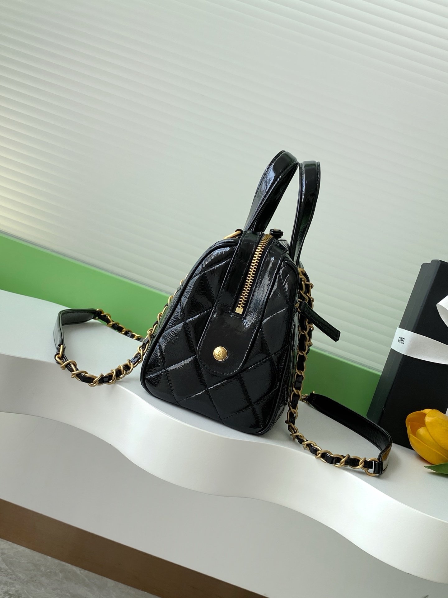 Chanel Small Bowling Bag B6040604 - Image 3