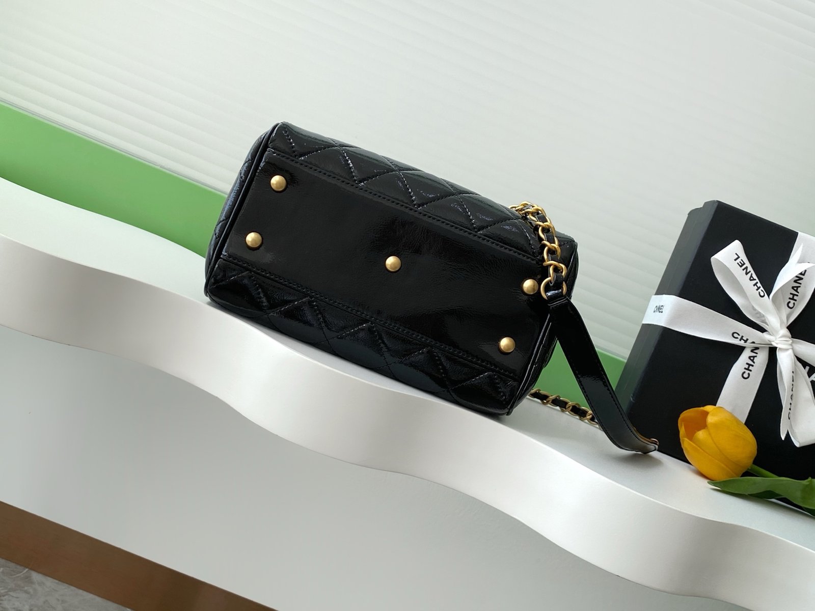 Chanel Small Bowling Bag B6040604 - Image 5