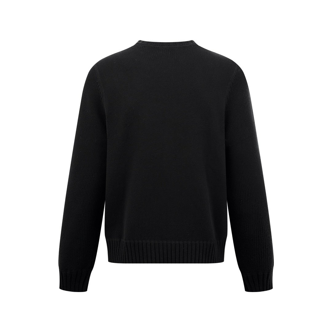 Prada Wool And Cashmere Crew-neck Sweater M6040704 - Image 4