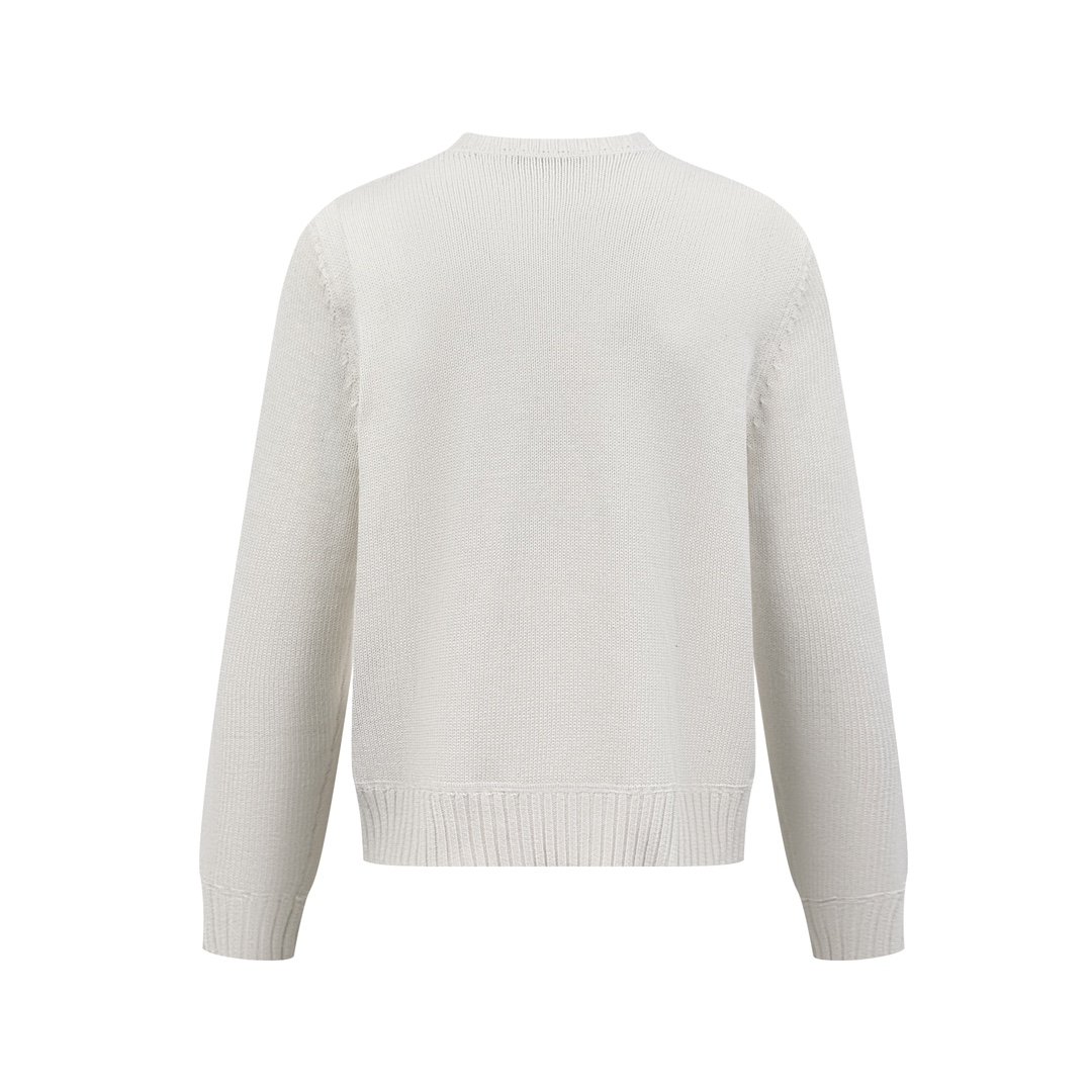 Prada Wool And Cashmere Crew-neck Sweater M6040704 - Image 6