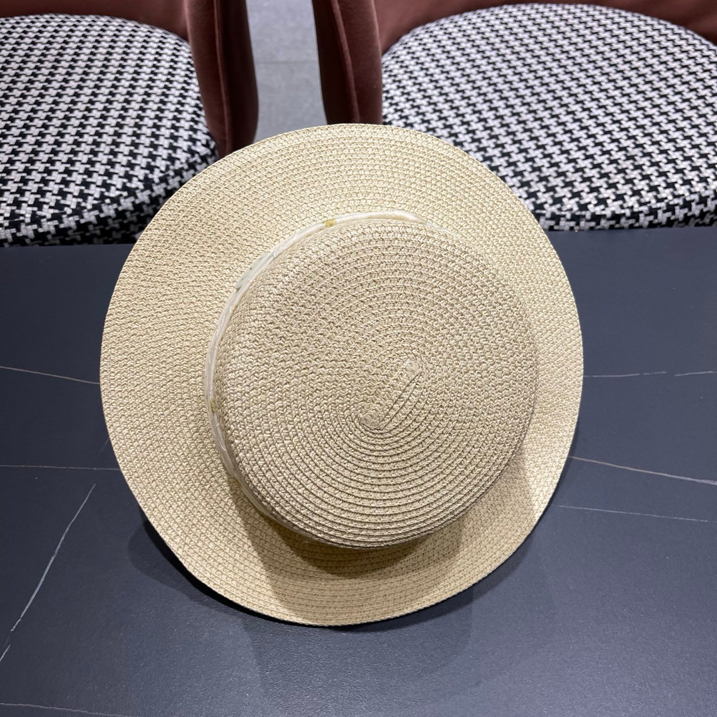 Dior D-Bobby Collection Woven Hat B6040701 - Image 4