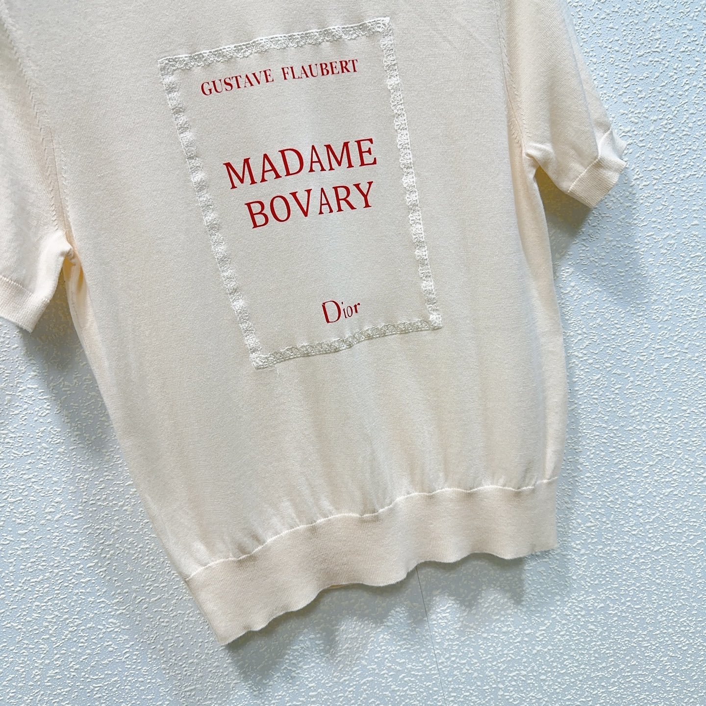 Dior Book Cover Short-Sleeved Sweater W6040702 - Image 4