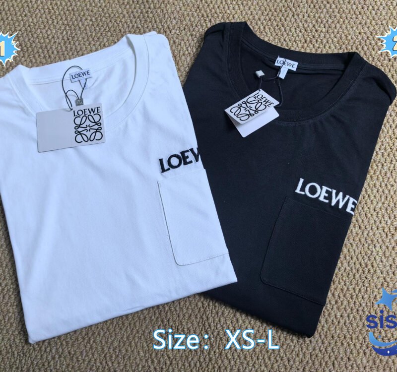 Low-cut letter embroidery T-shirt - ClassicM6040801