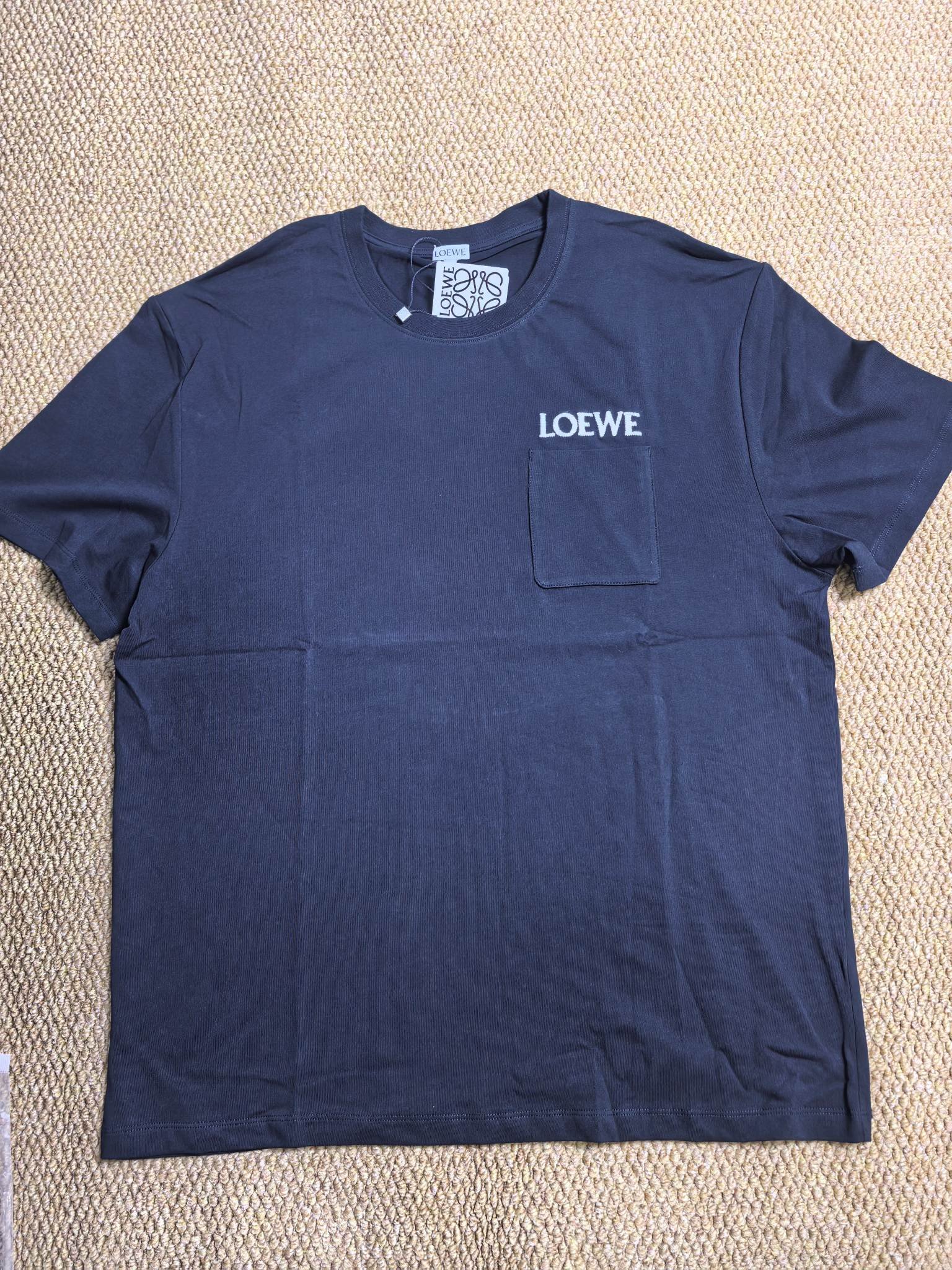 Low-cut letter embroidery T-shirt - ClassicM6040801 - Image 9