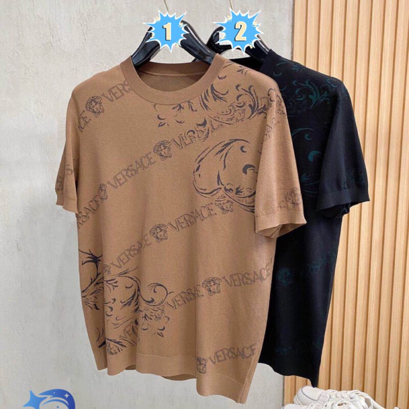 Versace 2026 Spring/Summer New Collection High-End Fashion Casual Short Sleeve ShirtM6040903