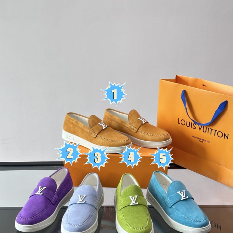 LV Men's Sheepskin LoafersB6040904