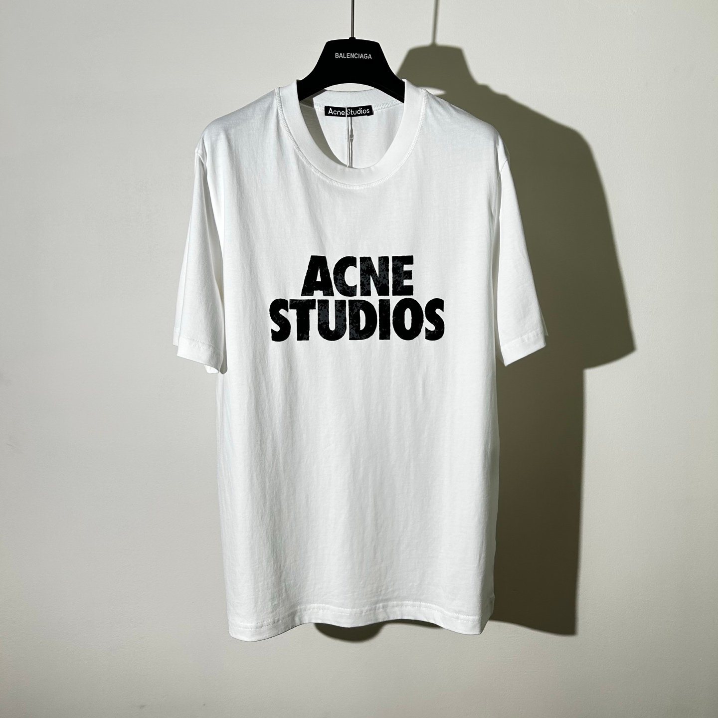 2026 ACNE STUDIOS New Foam Letter Print T-ShirtM6041003 - Image 7