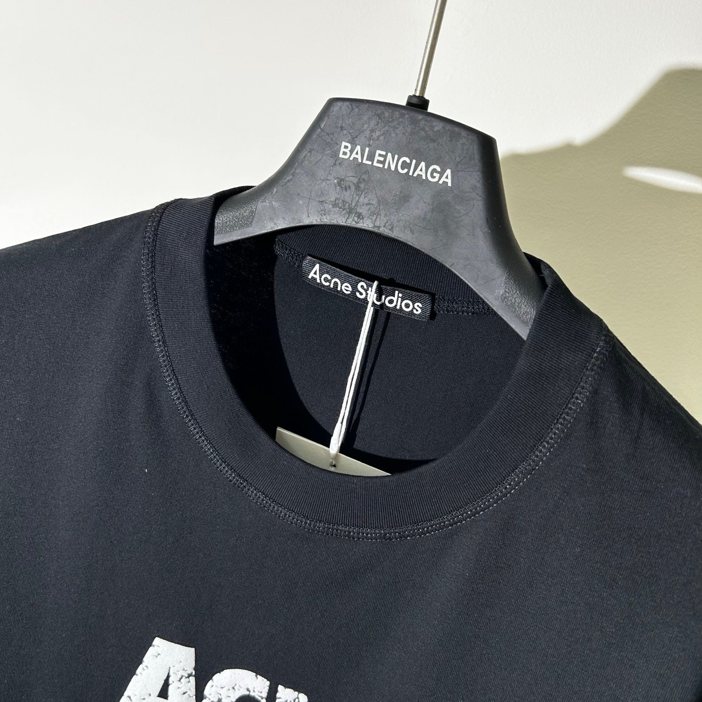 2026 ACNE STUDIOS New Foam Letter Print T-ShirtM6041003 - Image 12