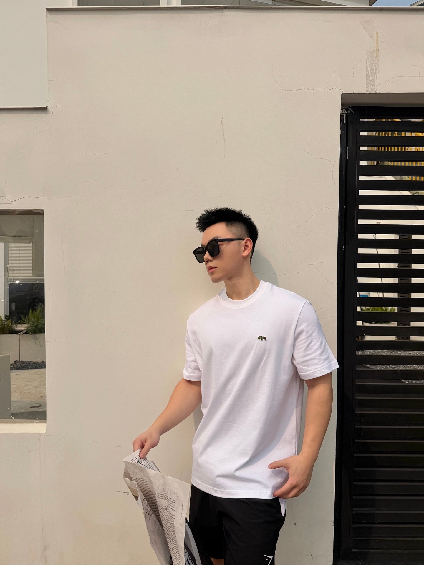 Lacoste Crocodile Logo Short Sleeve ShirtM6041004 - Image 3