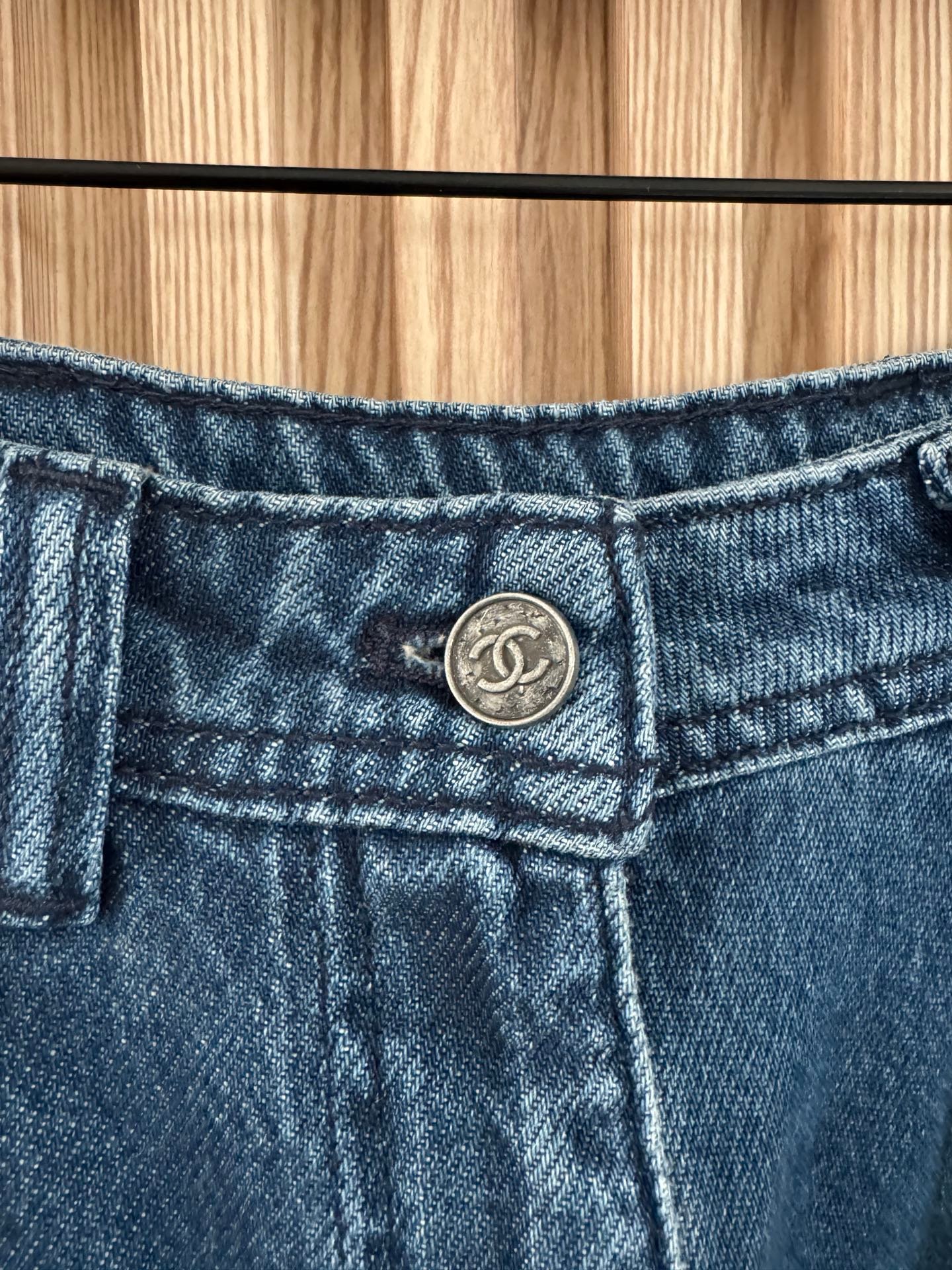 Chanel Jeans - Washed denim W6041003 - Image 4