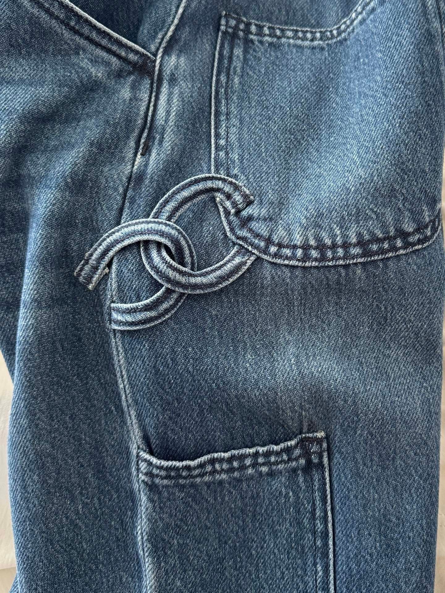 Chanel Jeans - Washed denim W6041003 - Image 5