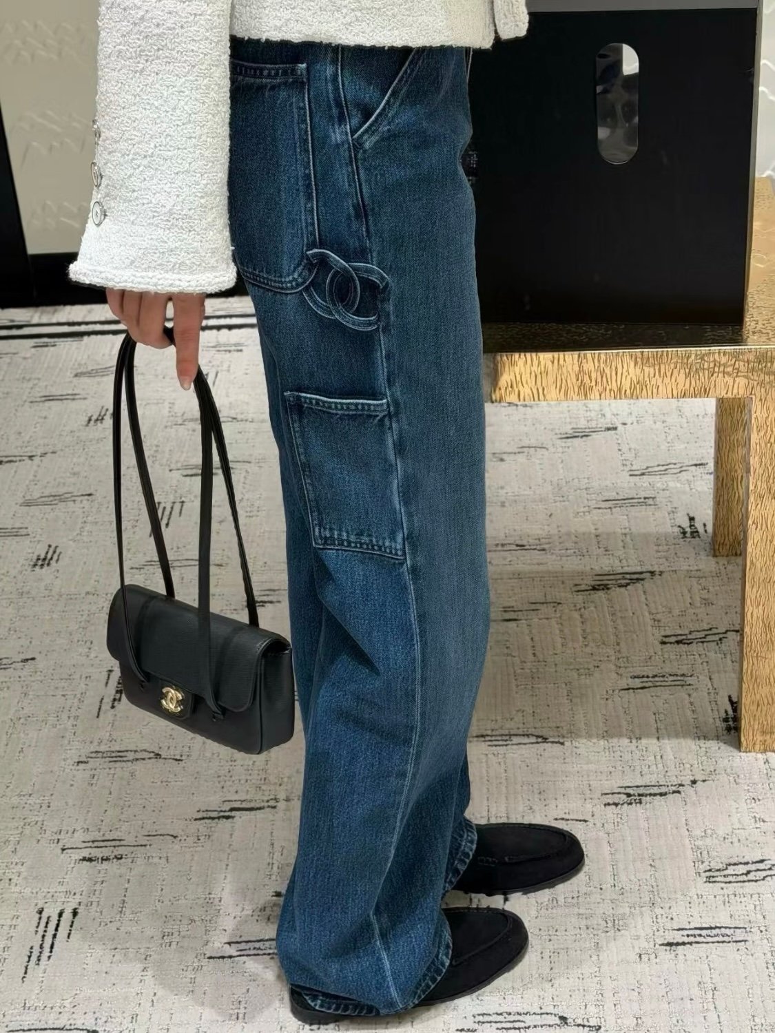 Chanel Jeans - Washed denim W6041003 - Image 6