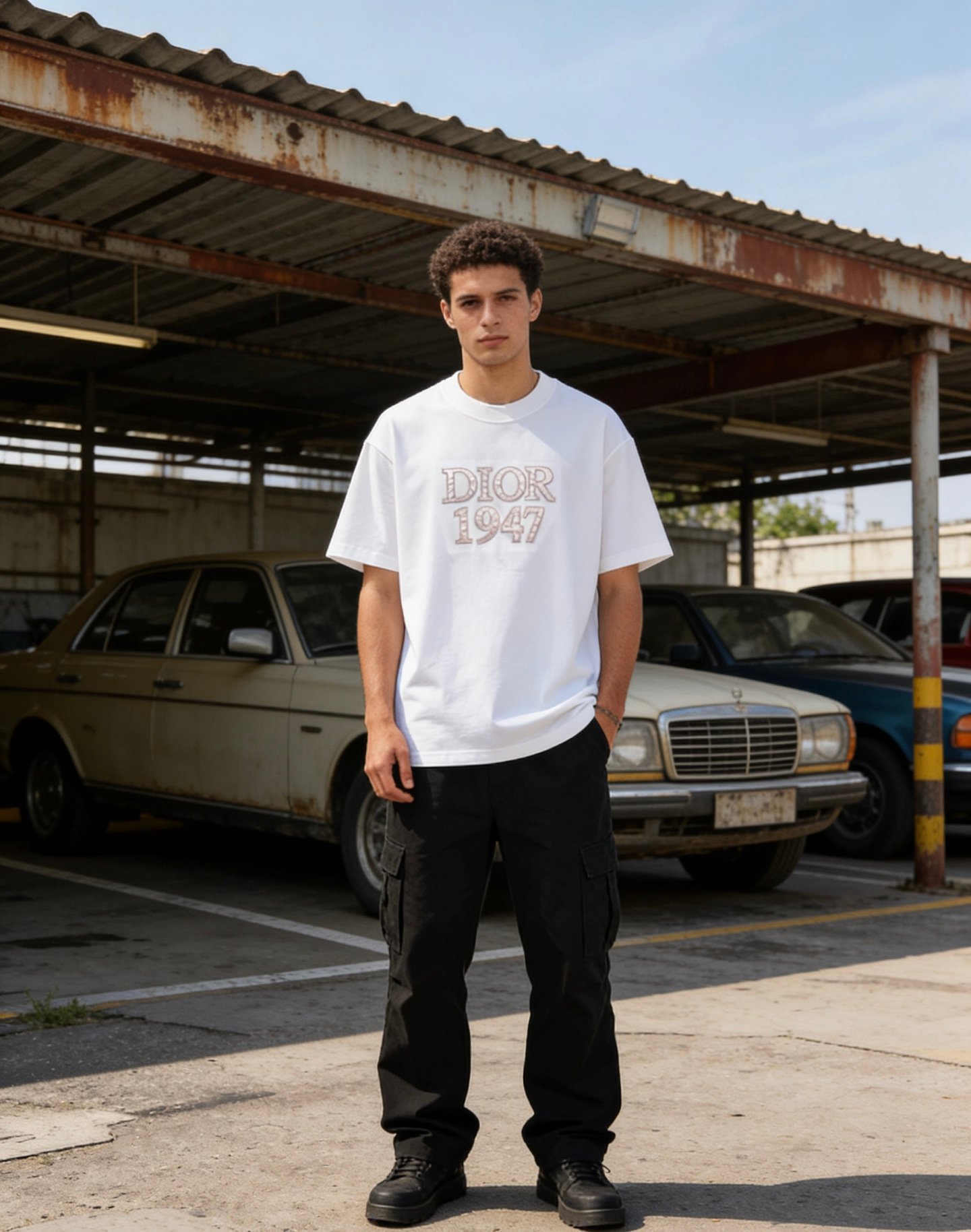 Dior~~ Embroidered with silk fabric, the craftsmanship is intricate and exclusive. It's the first of its kind.M6041103 - Image 4