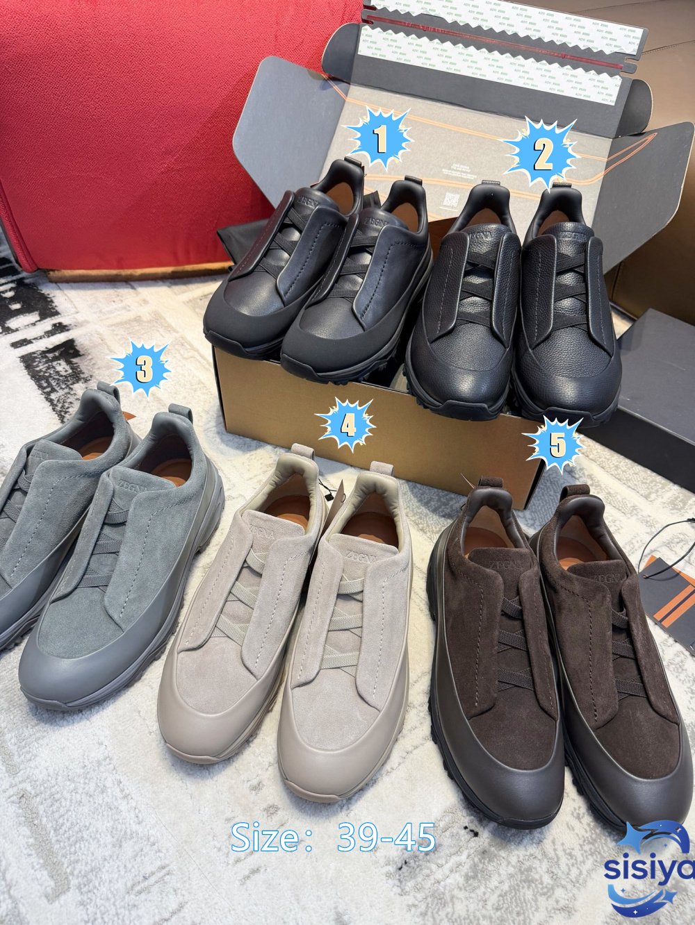 Zegn JENIA Men's Casual Sports ShoesB6041101