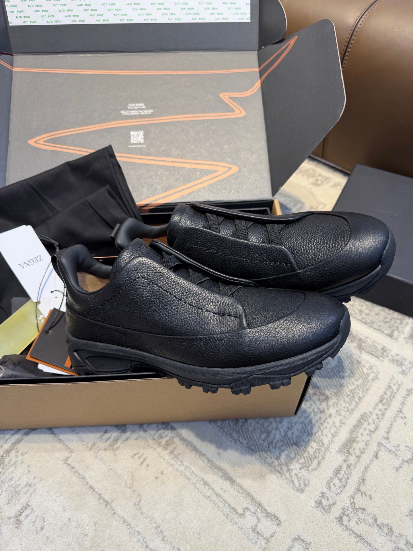 Zegn JENIA Men's Casual Sports ShoesB6041101 - Image 3