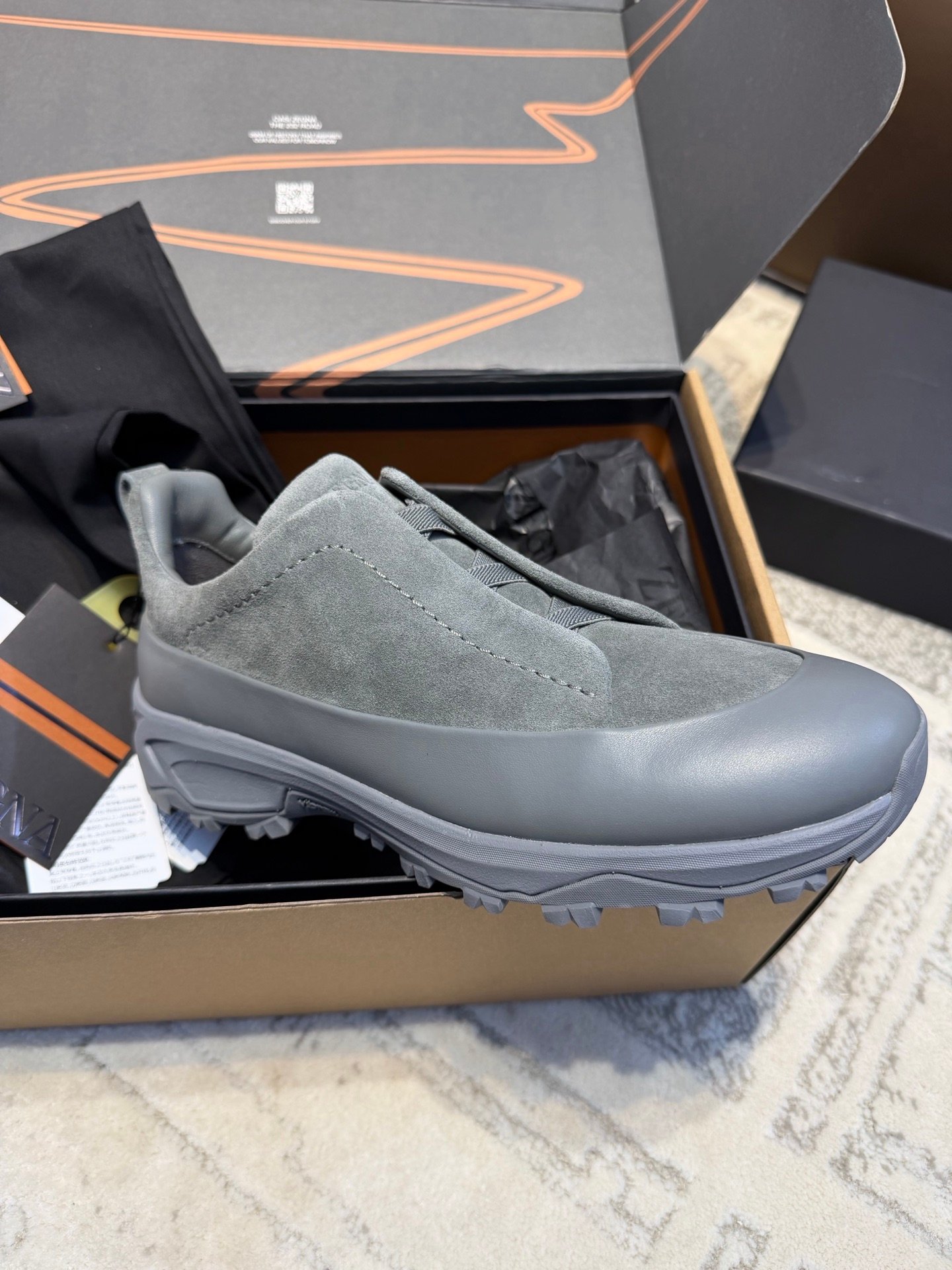 Zegn JENIA Men's Casual Sports ShoesB6041101 - Image 6