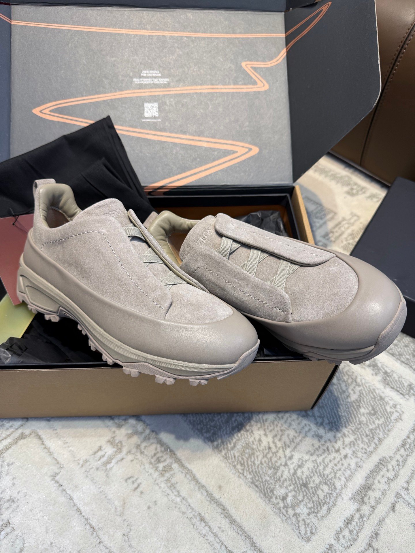 Zegn JENIA Men's Casual Sports ShoesB6041101 - Image 2