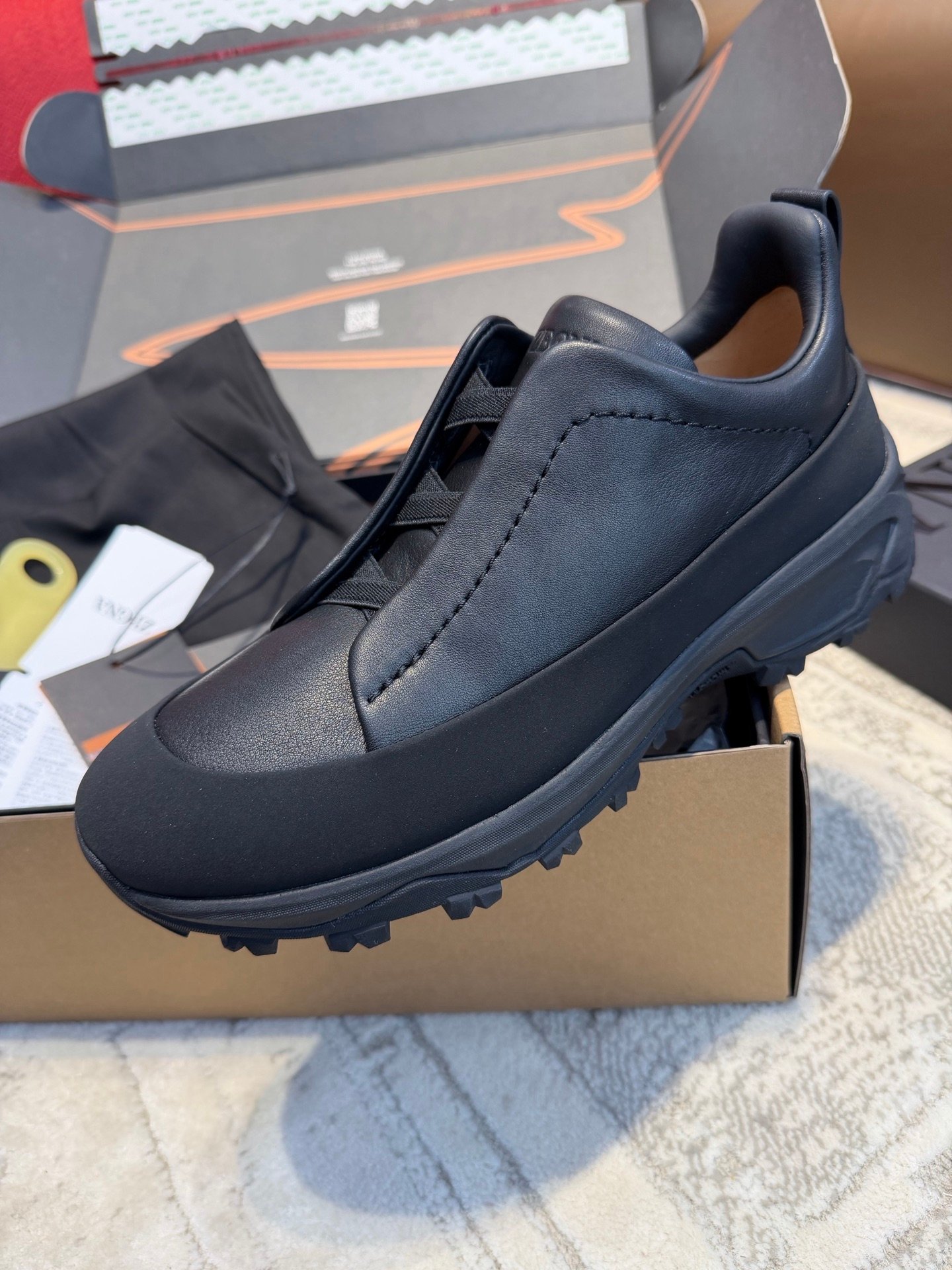 Zegn JENIA Men's Casual Sports ShoesB6041101 - Image 10