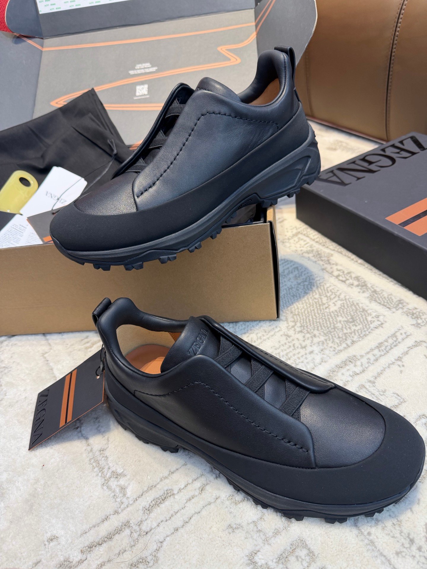 Zegn JENIA Men's Casual Sports ShoesB6041101 - Image 9