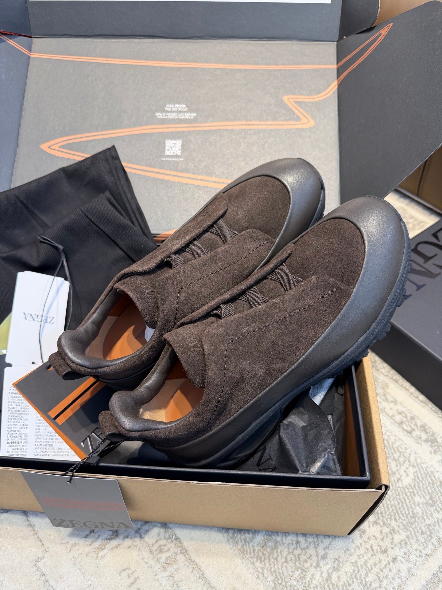 Zegn JENIA Men's Casual Sports ShoesB6041101 - Image 8