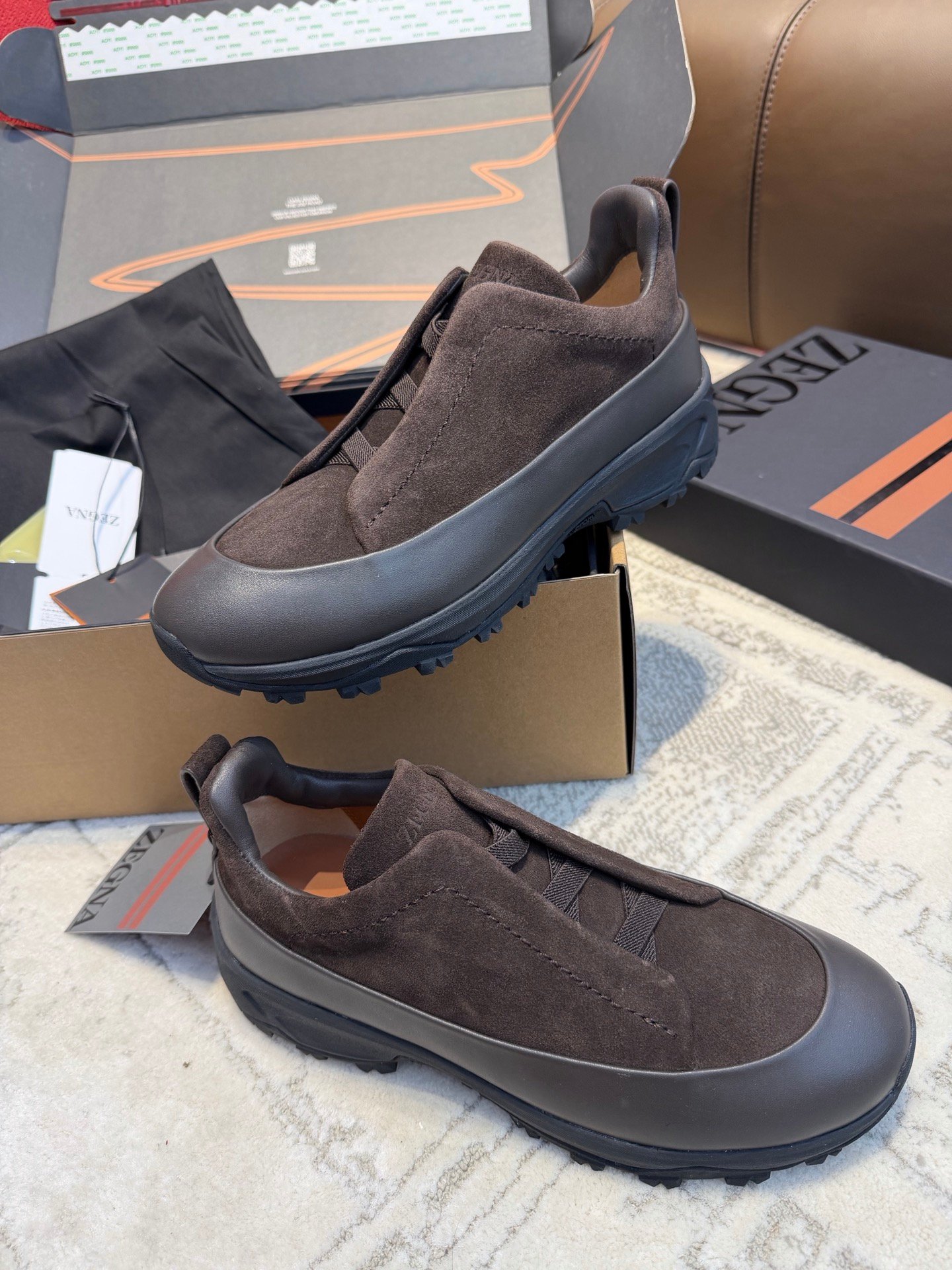 Zegn JENIA Men's Casual Sports ShoesB6041101 - Image 7