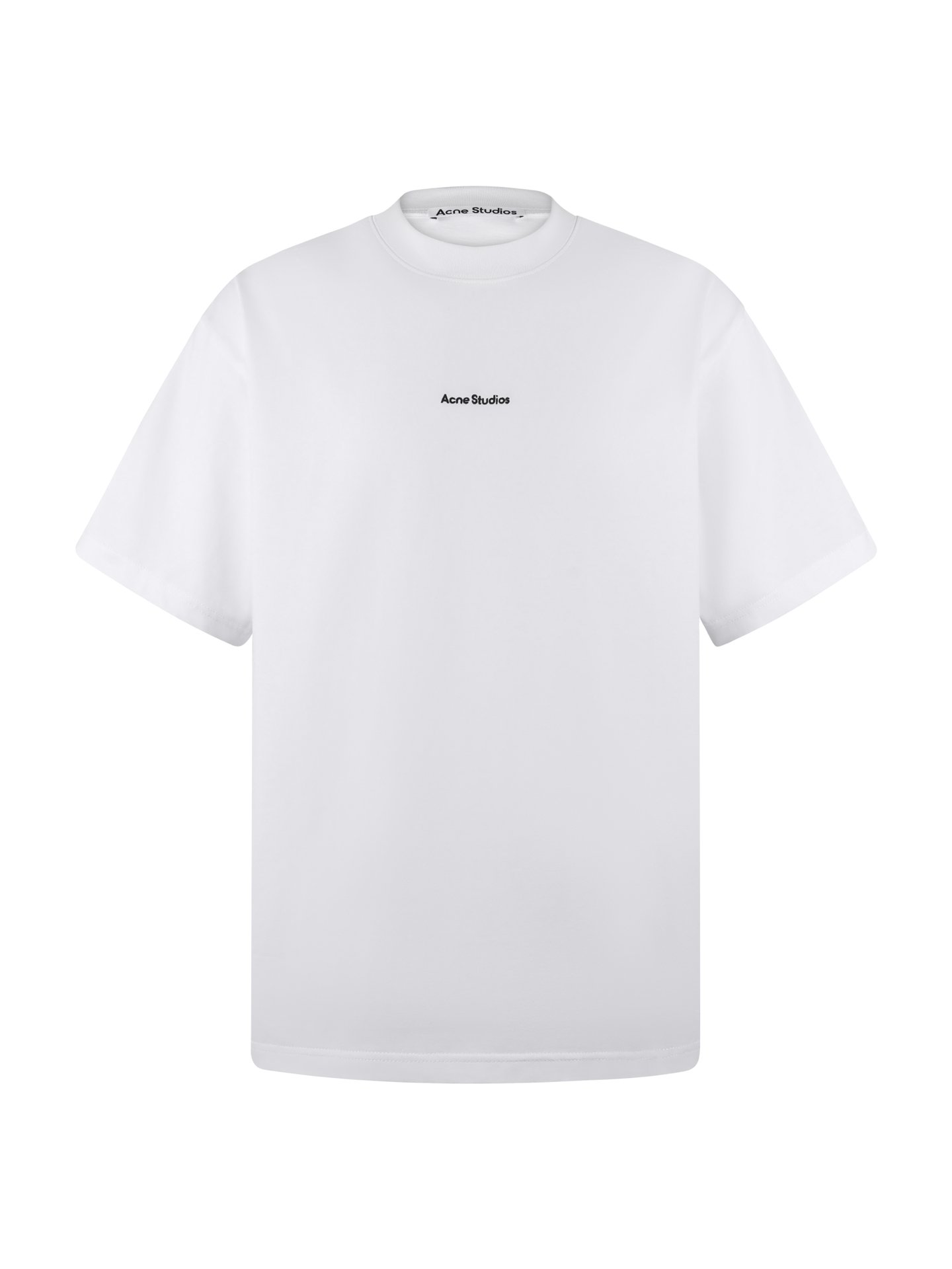 Acne Studios 2026 Spring/Summer Logo Letter Embroidered Short-Sleeved T-shirtM6041305 - Image 8