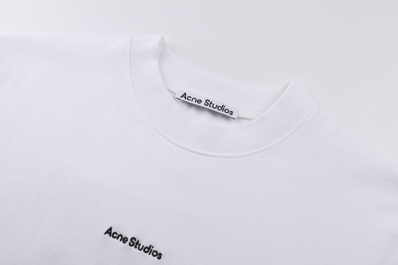 Acne Studios 2026 Spring/Summer Logo Letter Embroidered Short-Sleeved T-shirtM6041305 - Image 10