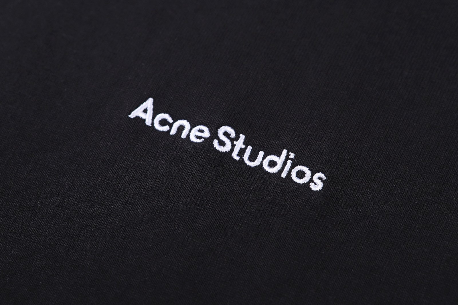 Acne Studios 2026 Spring/Summer Logo Letter Embroidered Short-Sleeved T-shirtM6041305 - Image 15