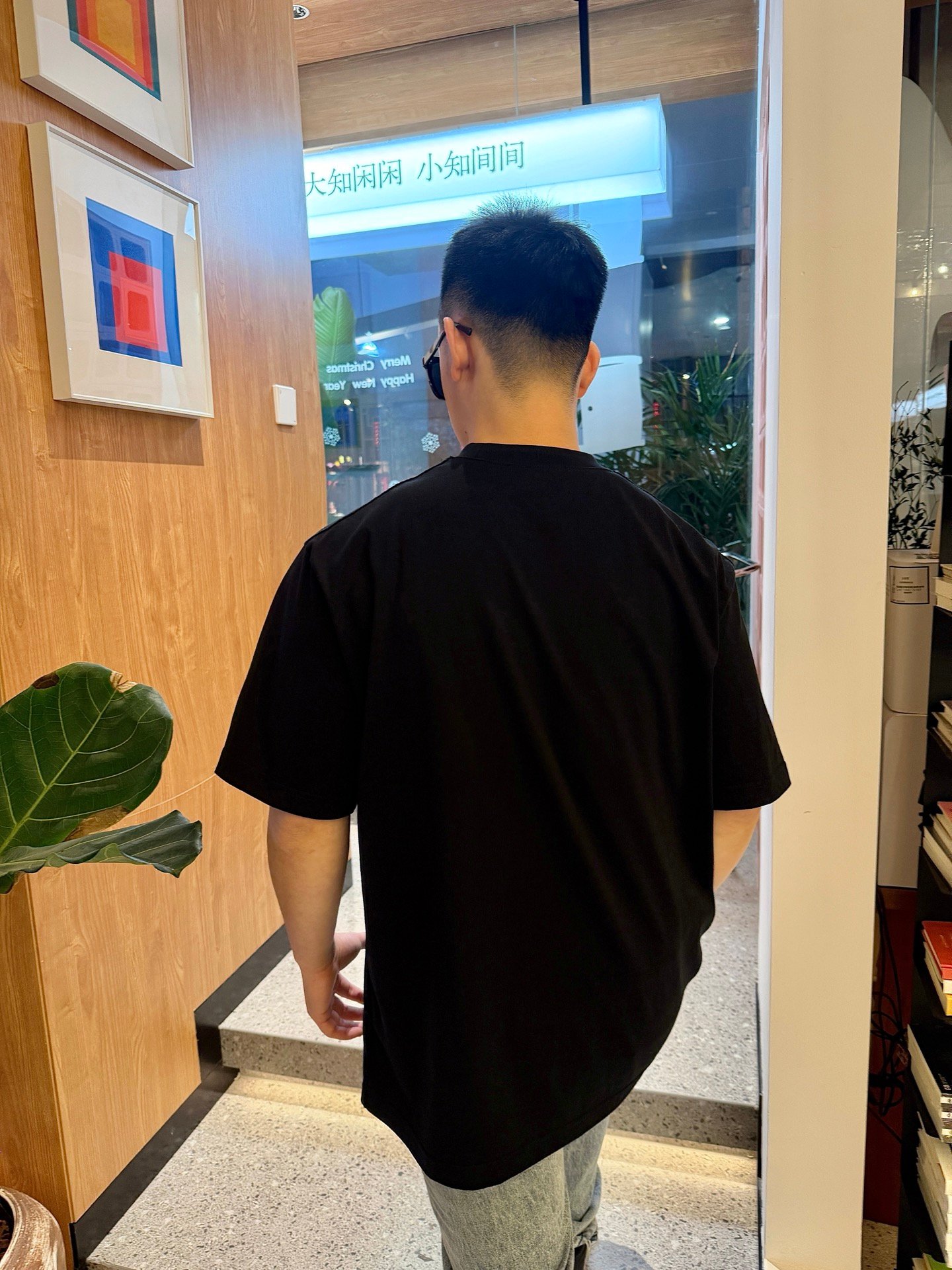 Acne Studios 2026 Spring/Summer Logo Letter Embroidered Short-Sleeved T-shirtM6041305 - Image 5