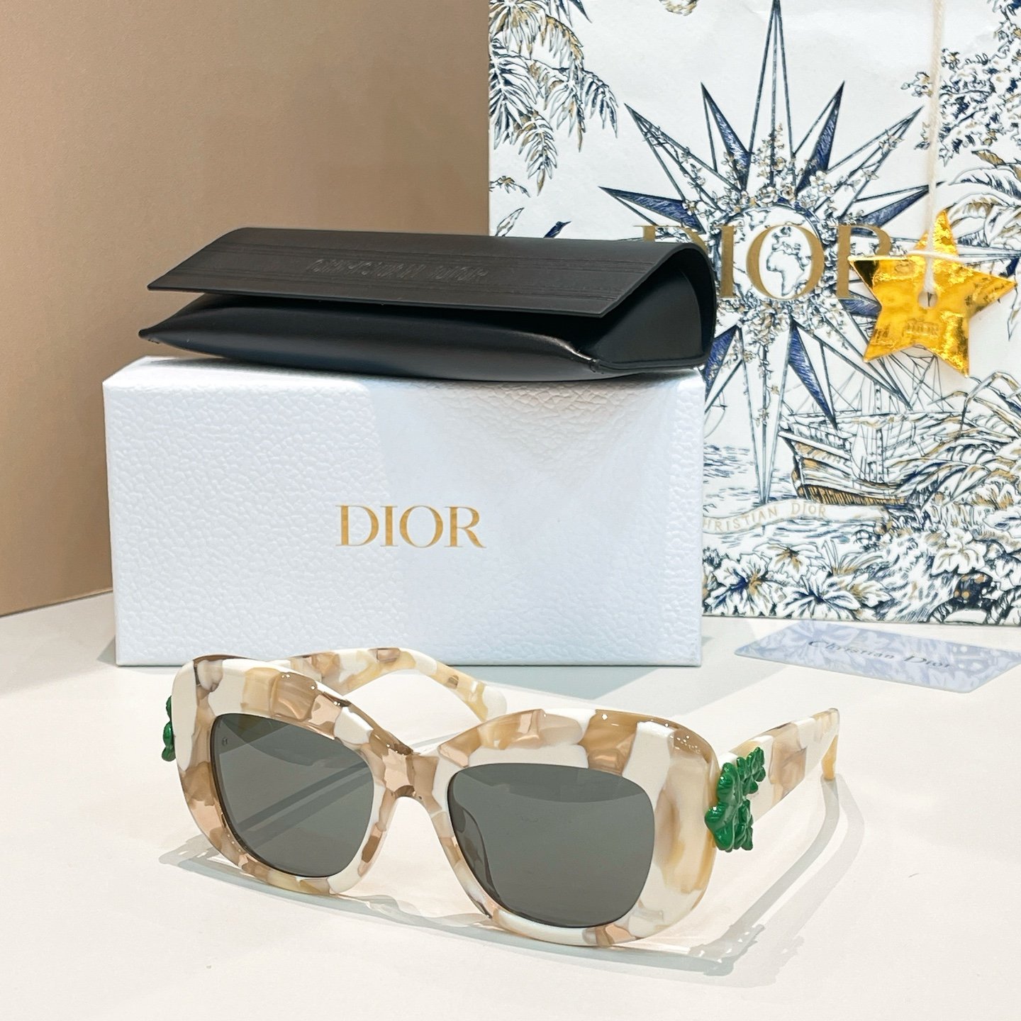 Dior Designer Square sunglasses B6041302 - Image 7