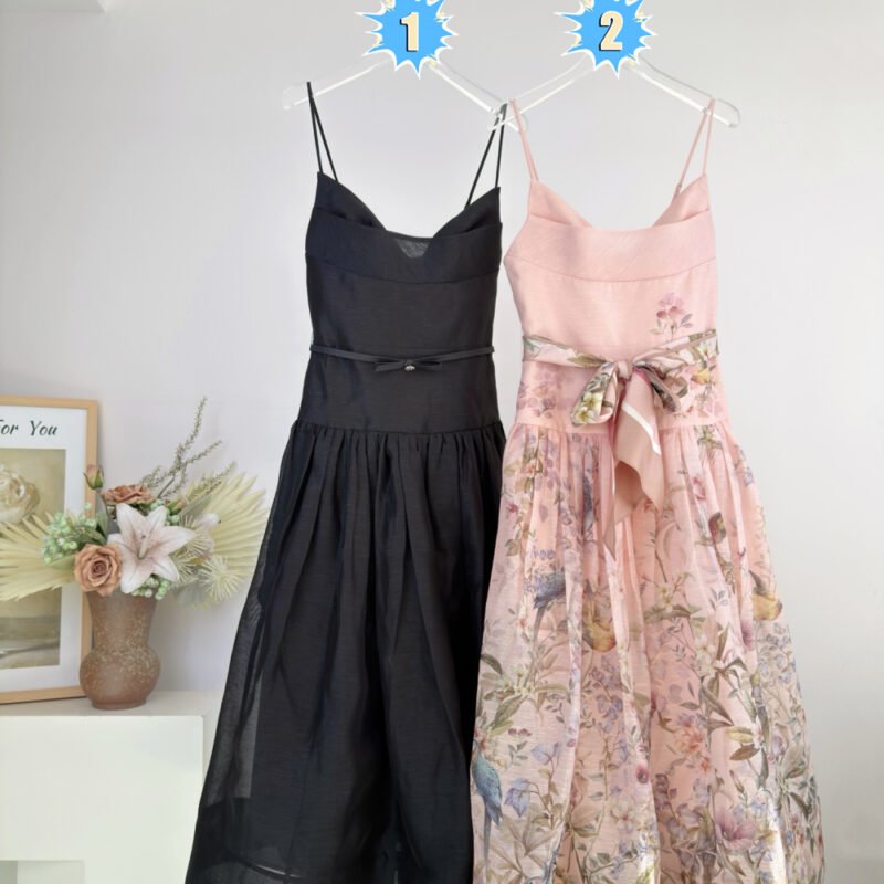 Zimmermann Luna Structured Midi Dress W6041302