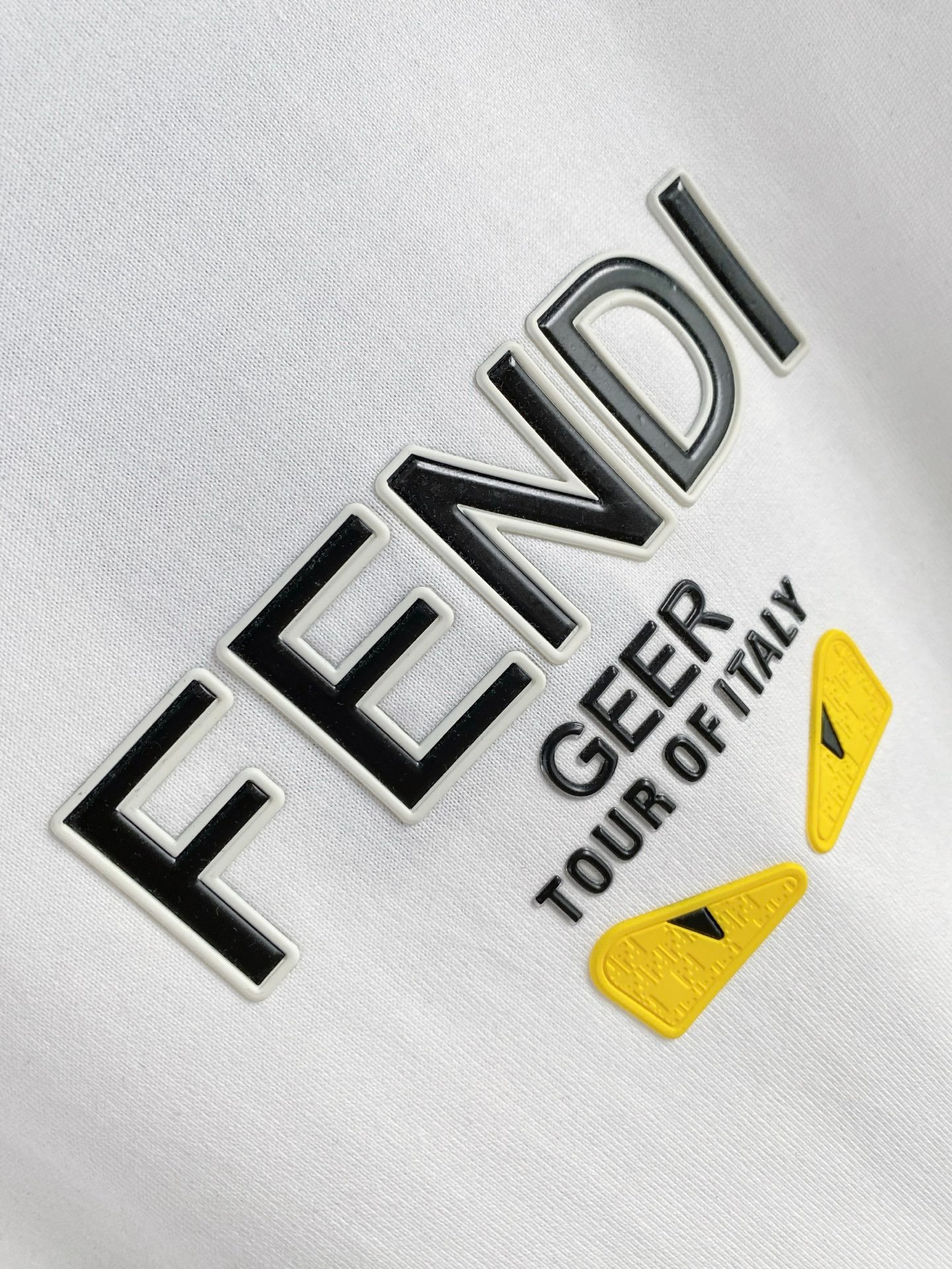 Fendi Spring/Summer Premium Short-Sleeved T-ShirtM6041502 - Image 9