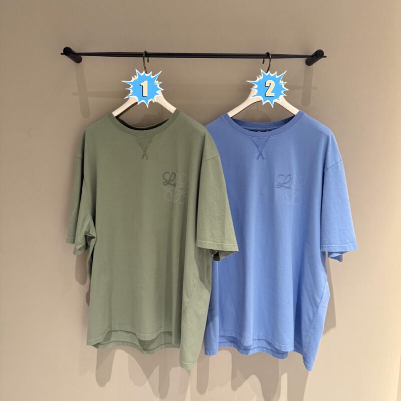 Loewe Anagram Embroidered Short-Sleeved ShirtM6042004