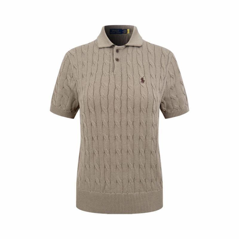 Ralph Lauren Striped Knitted Polo-neck SweaterW6042104