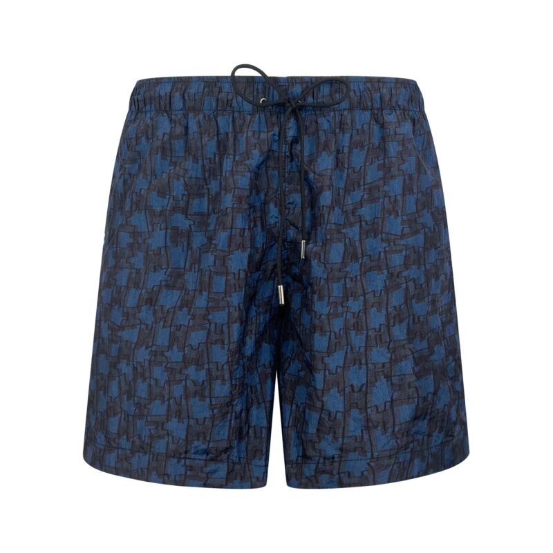 Hermes Paris Printed Logo ShortsM6042202