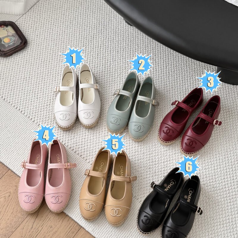 Chanel Mary Janes doll shoes B6042202