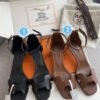 Hermès Oran Leather Sandals B6042801