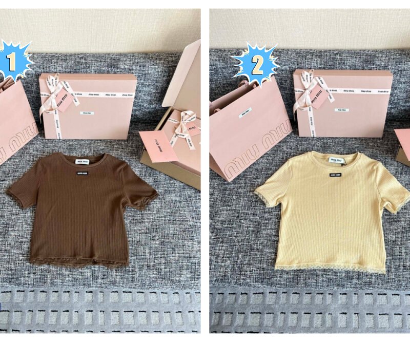 Miu Miu Ribbed Tank Top W6042304