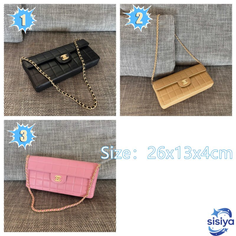 Chanel East West Chocolate Bar Bag B6042702