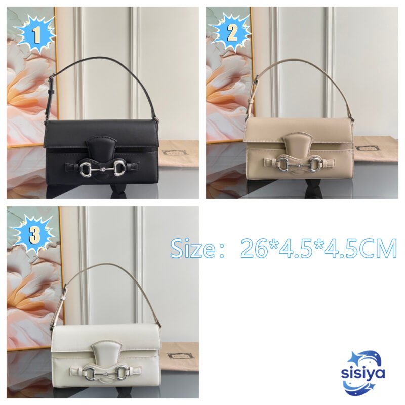 Gucci Horsebit Ristretto medium shoulder bag B6042003