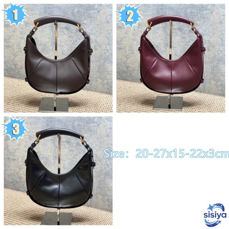 Saint Laurent Mombasa Leather Shoulder Bag B6042303