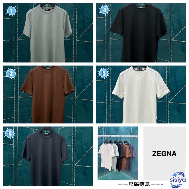 New Jerga Round-neck T-shirt Made of Lyocell FiberM6042502